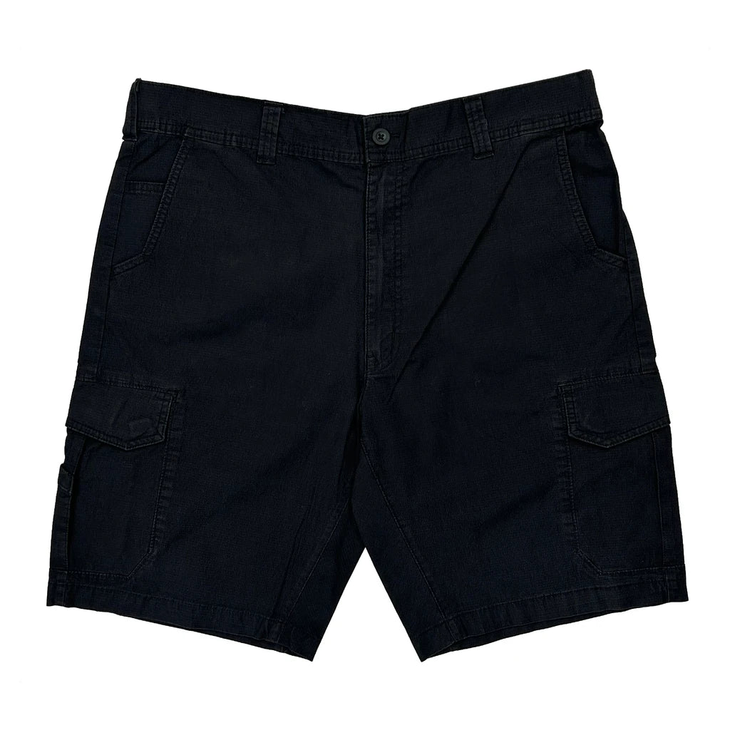 Dickies Cargo Shorts - 36W 10L Black Cotton - Image 2