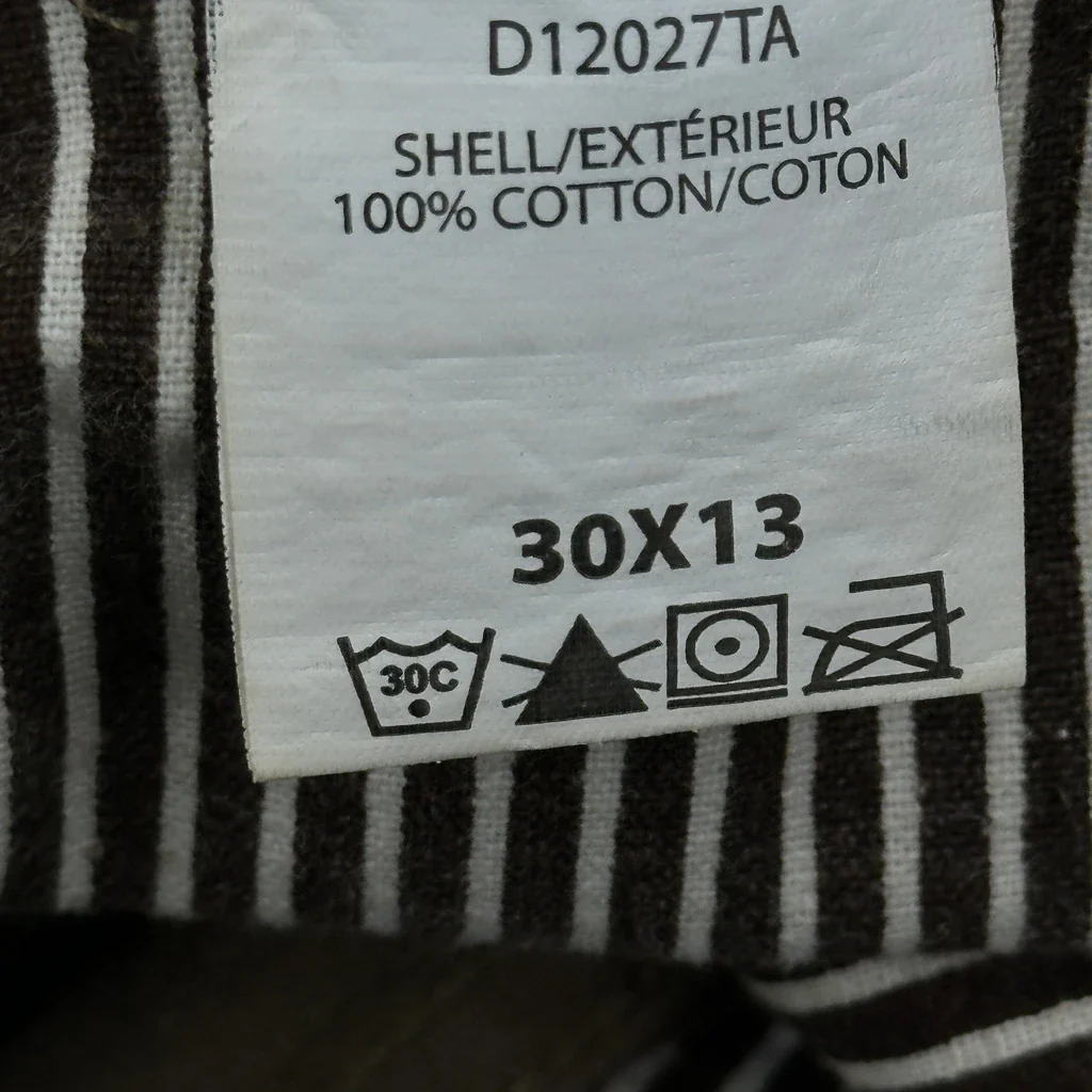 Dickies Baggy Cargo Shorts - 29W 13L Brown Cotton - Image 6