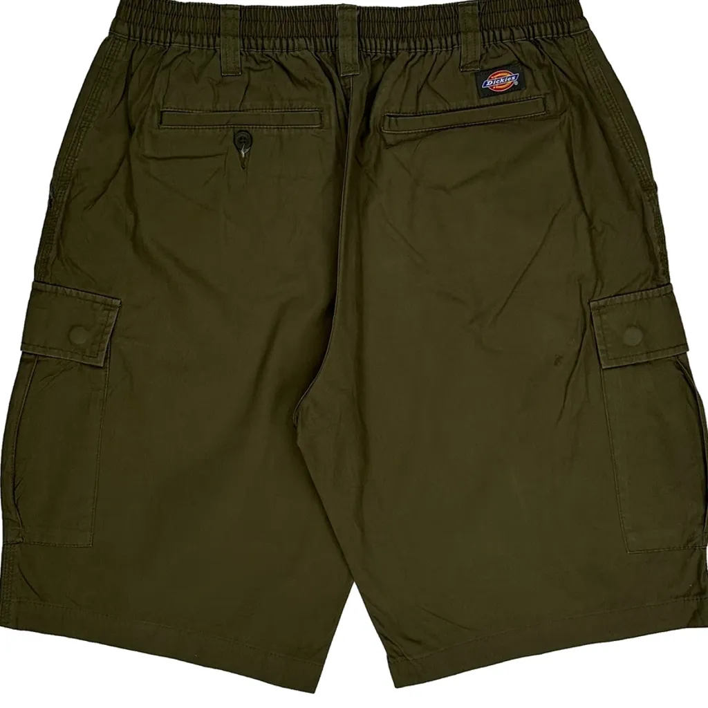 Dickies Cargo Shorts - 30W 9L Green Cotton - Image 8