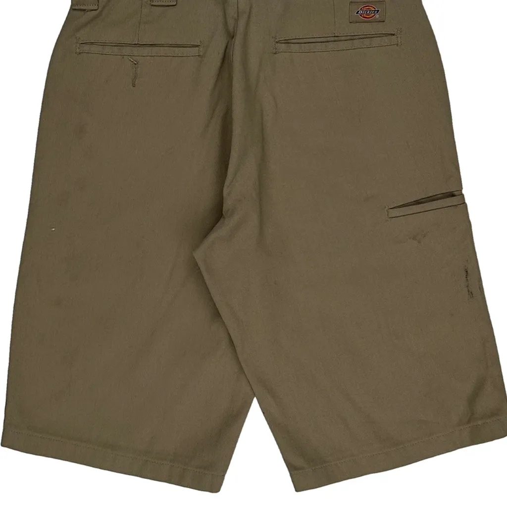 Dickies Cargo Shorts - 29W 10L Khaki Cotton - Image 7