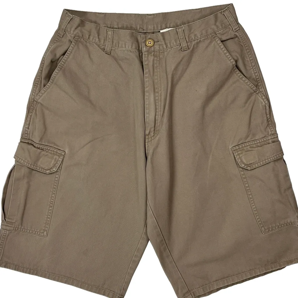 Dickies Cargo Shorts - 30W 12L Khaki Cotton - Image 10