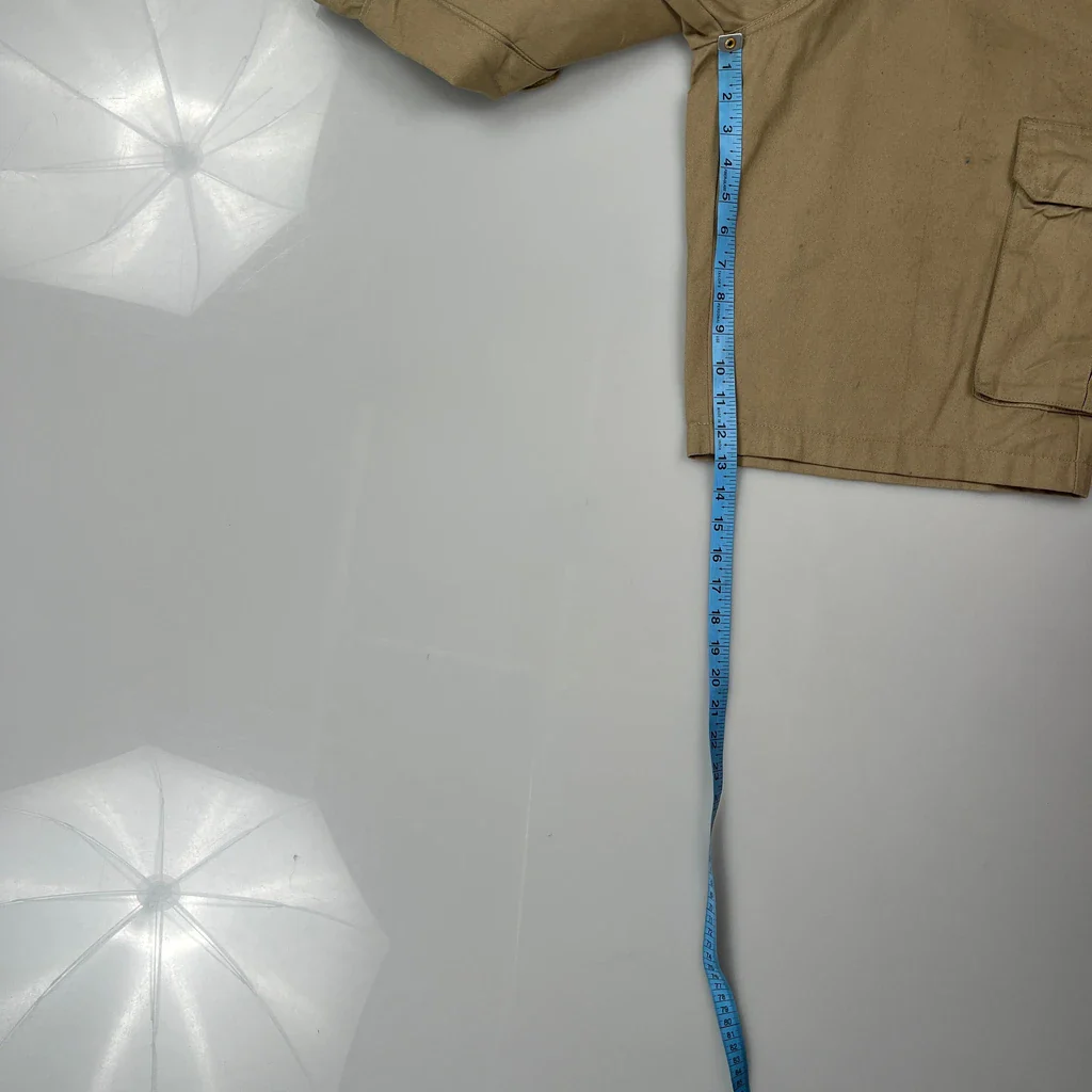 Dickies Cargo Shorts - 32W 13L Khaki Cotton - Image 5