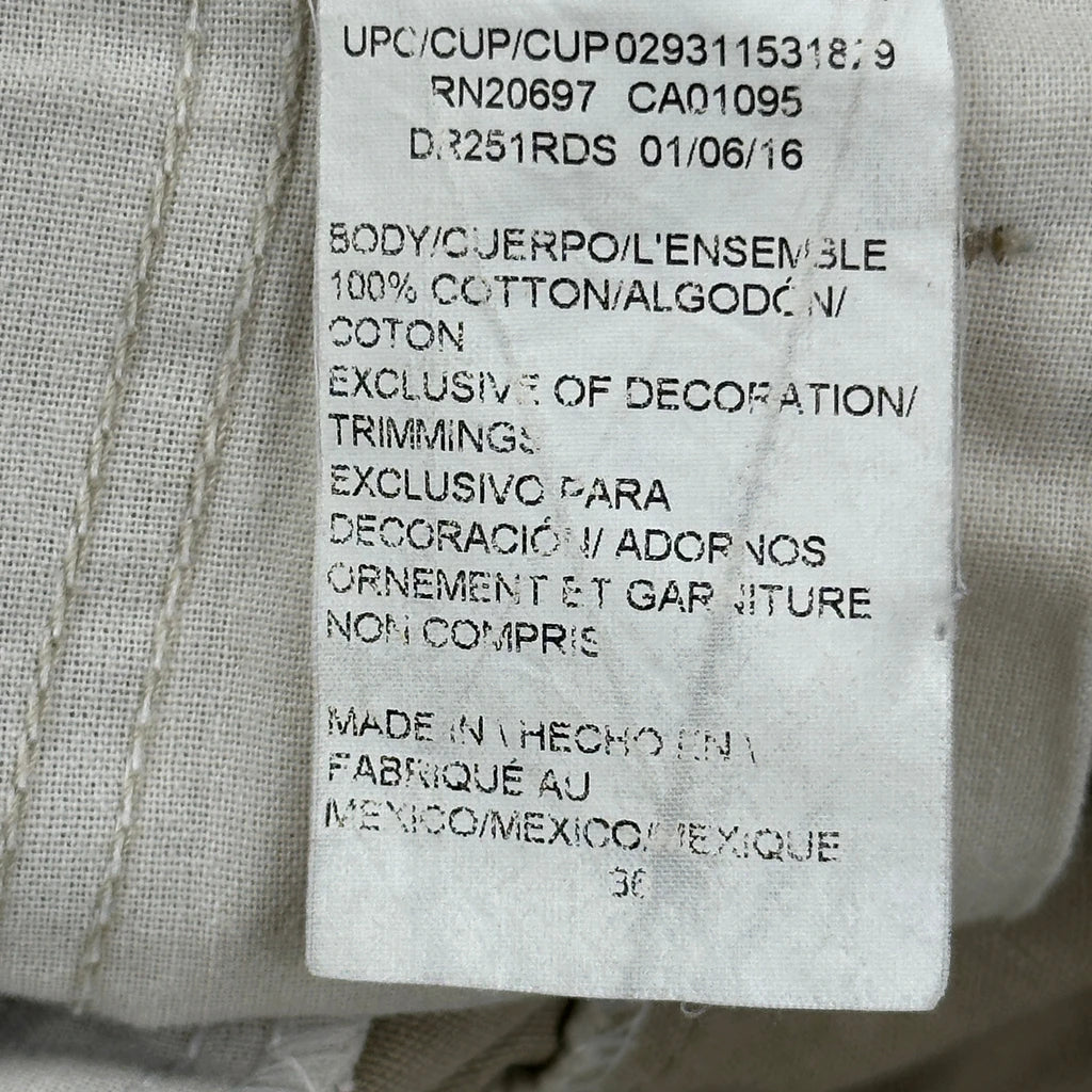 Dickies Cargo Shorts - 36W 10L Khaki Cotton - Image 6