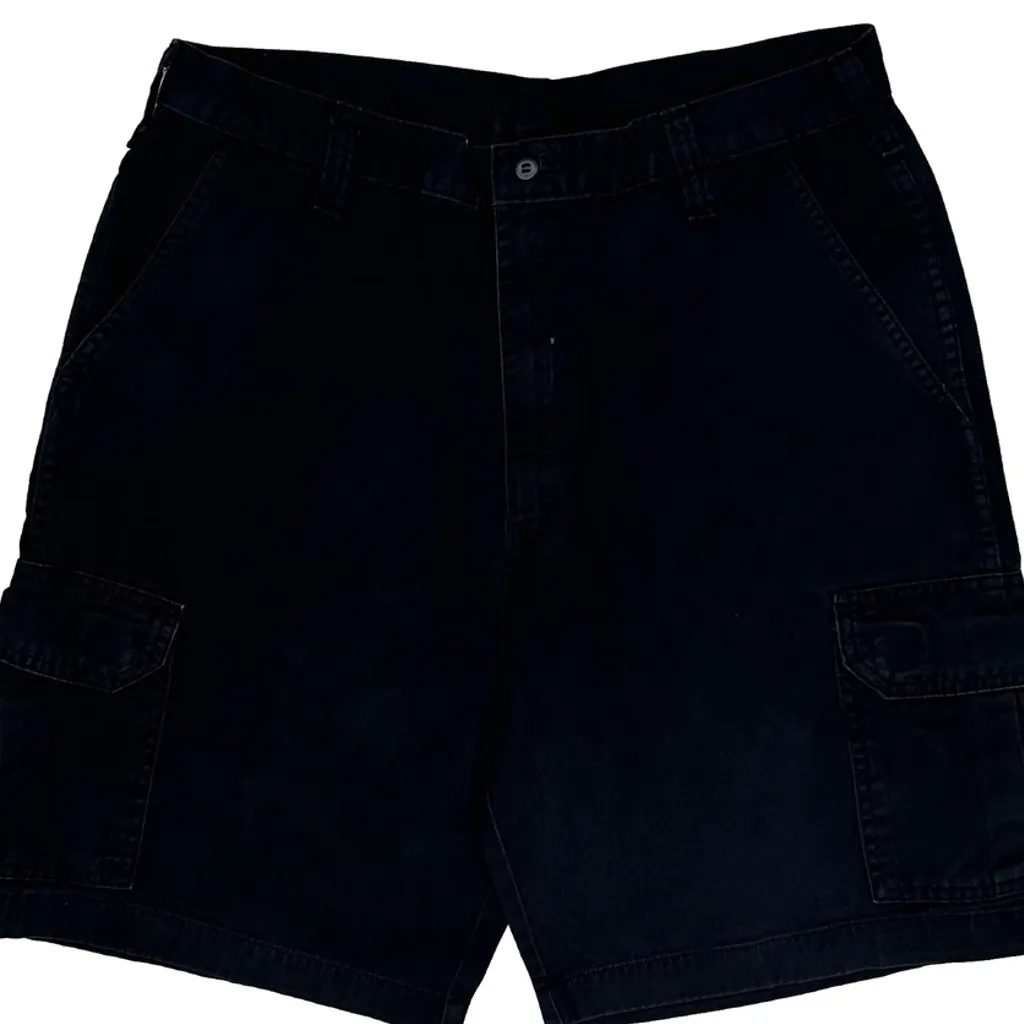 Dickies Cargo Shorts - 32W 10L Navy Cotton - Image 10