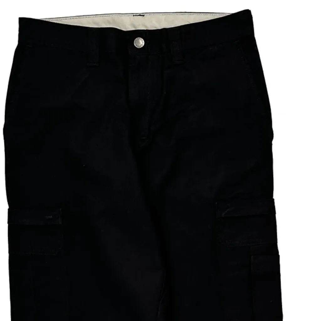 Dickies Cargo Trousers - 30W 29L Black Cotton - Image 10