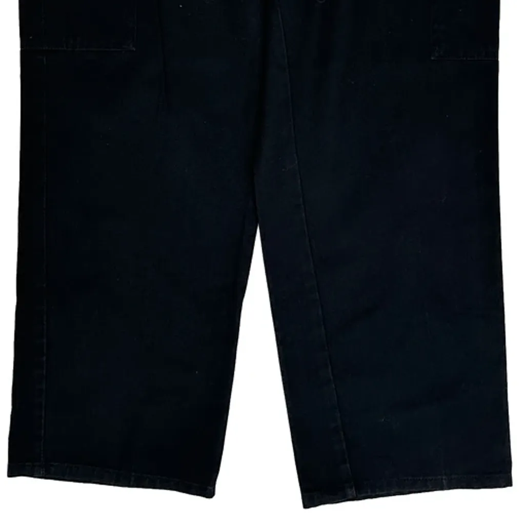 Dickies Cargo Trousers - 30W 29L Black Cotton - Image 9