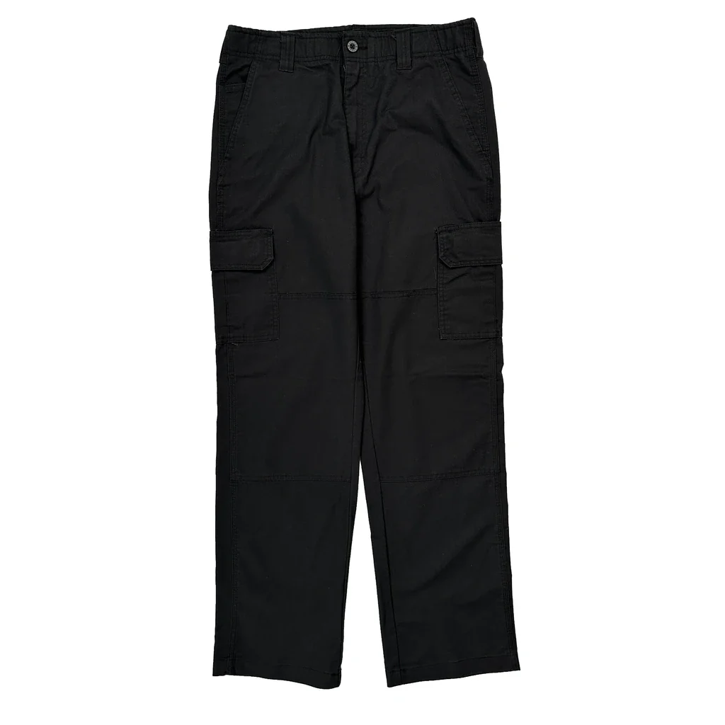 Dickies Cargo Trousers - 32W 33L Black Cotton - Image 2