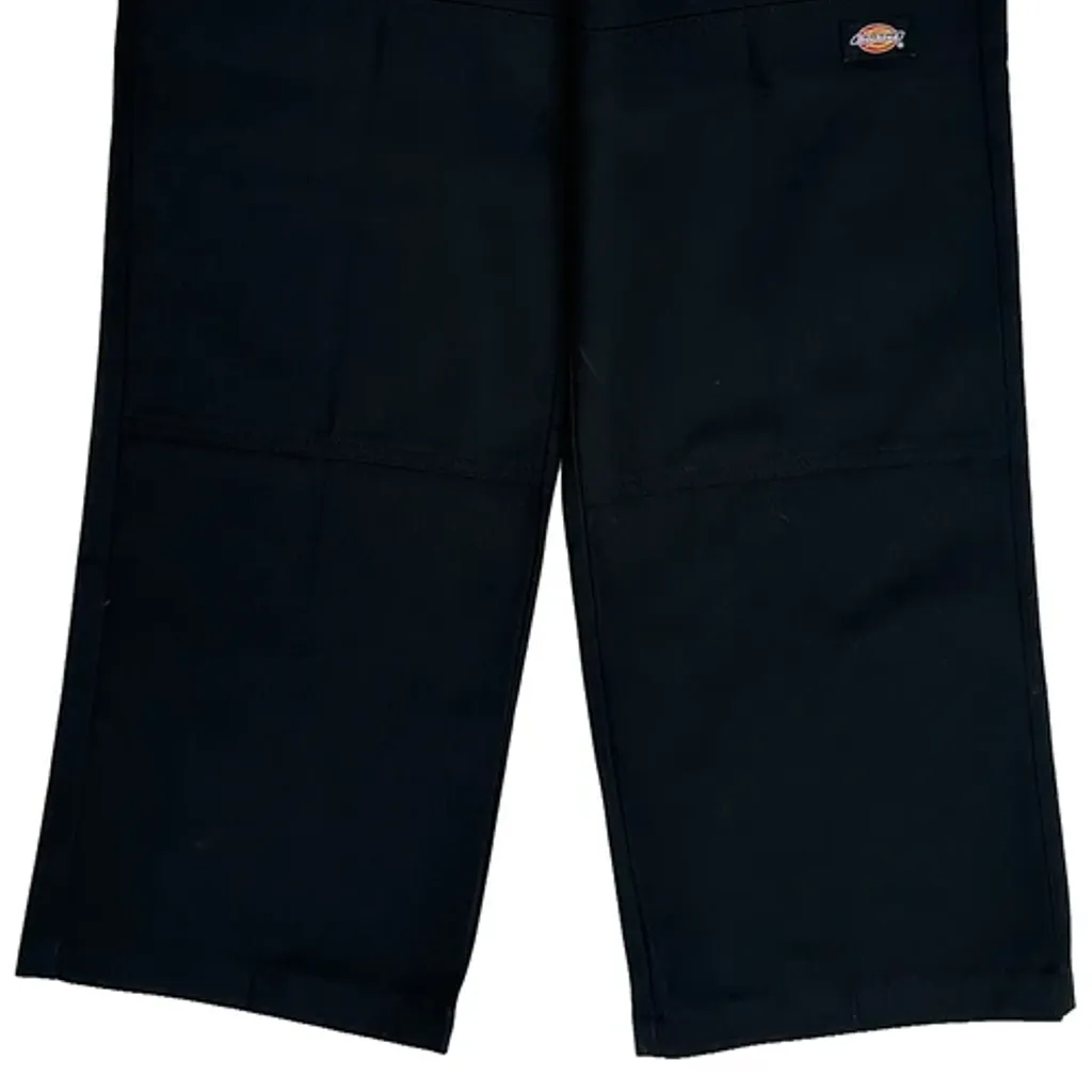 Dickies Double Knee Cargo Trousers - 32W 32L Black Polyester Blend - Image 10