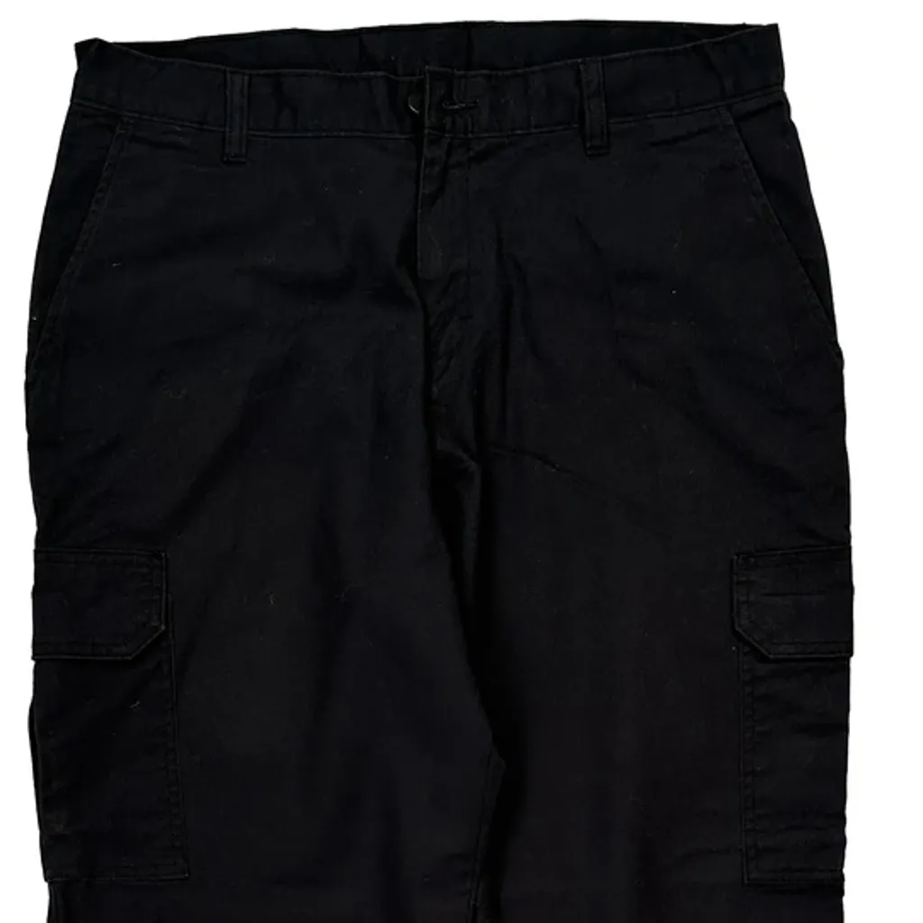 Dickies Cargo Trousers - 34W 30L Black Polyester Blend - Image 10