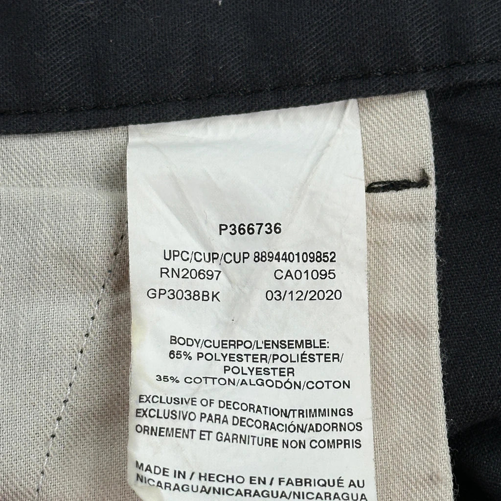 Dickies Cargo Trousers - 34W 30L Black Polyester Blend - Image 6