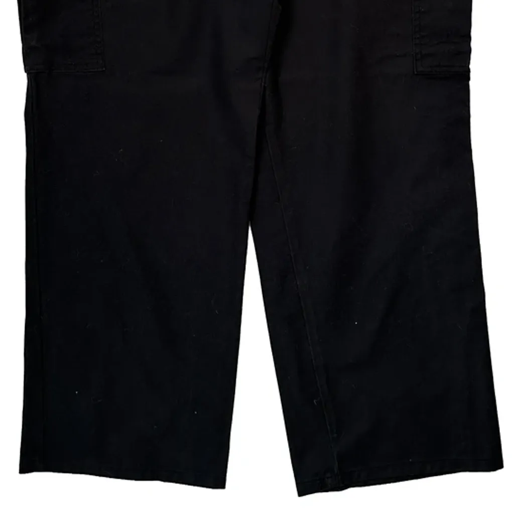 Dickies Cargo Trousers - 34W 30L Black Polyester Blend - Image 9