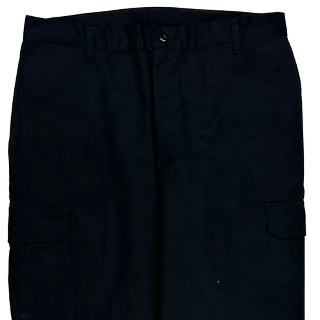 Dickies Cargo Trousers - 34W 31L Black Cotton - Image 8