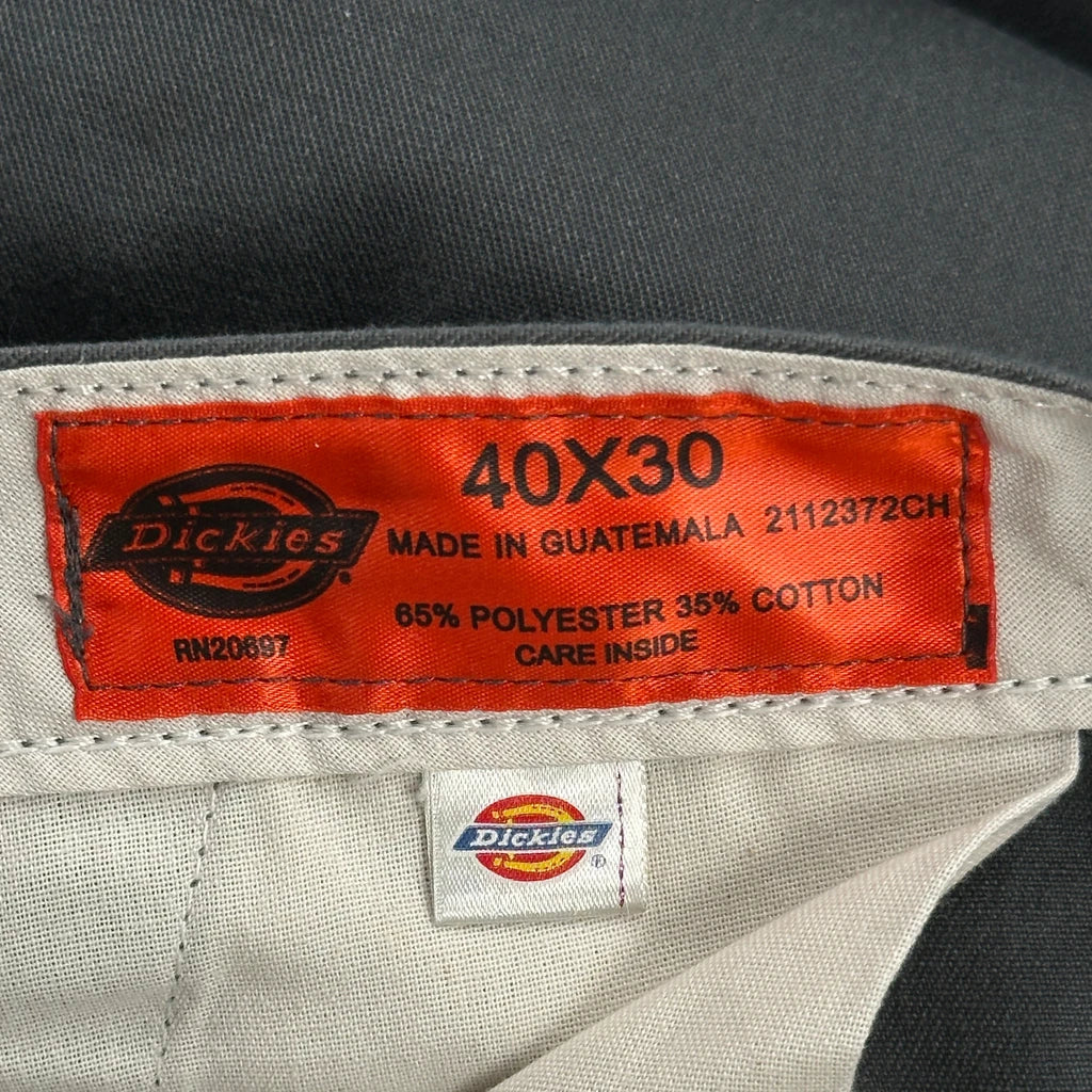 Dickies Cargo Trousers - 38W 29L Black Cotton - Image 6