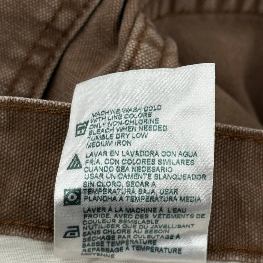 Dickies Cargo Trousers - 38W 30L Brown Cotton - Image 7