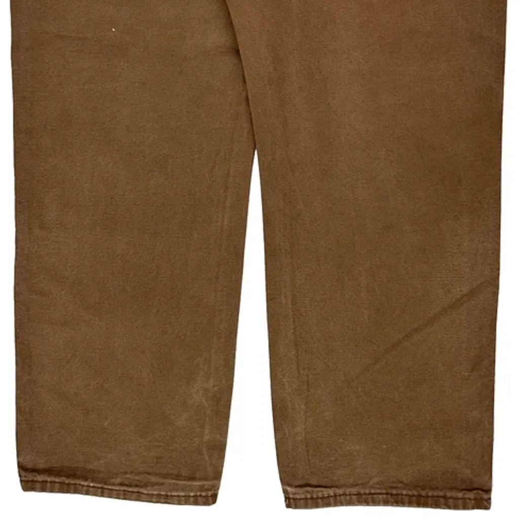 Dickies Cargo Trousers - 38W 30L Brown Cotton - Image 8