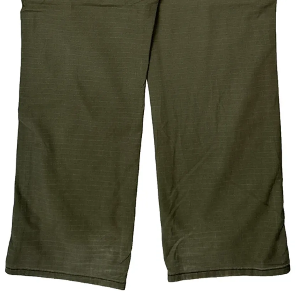Dickies Cargo Trousers - 34W 32L Green Cotton Blend - Image 7