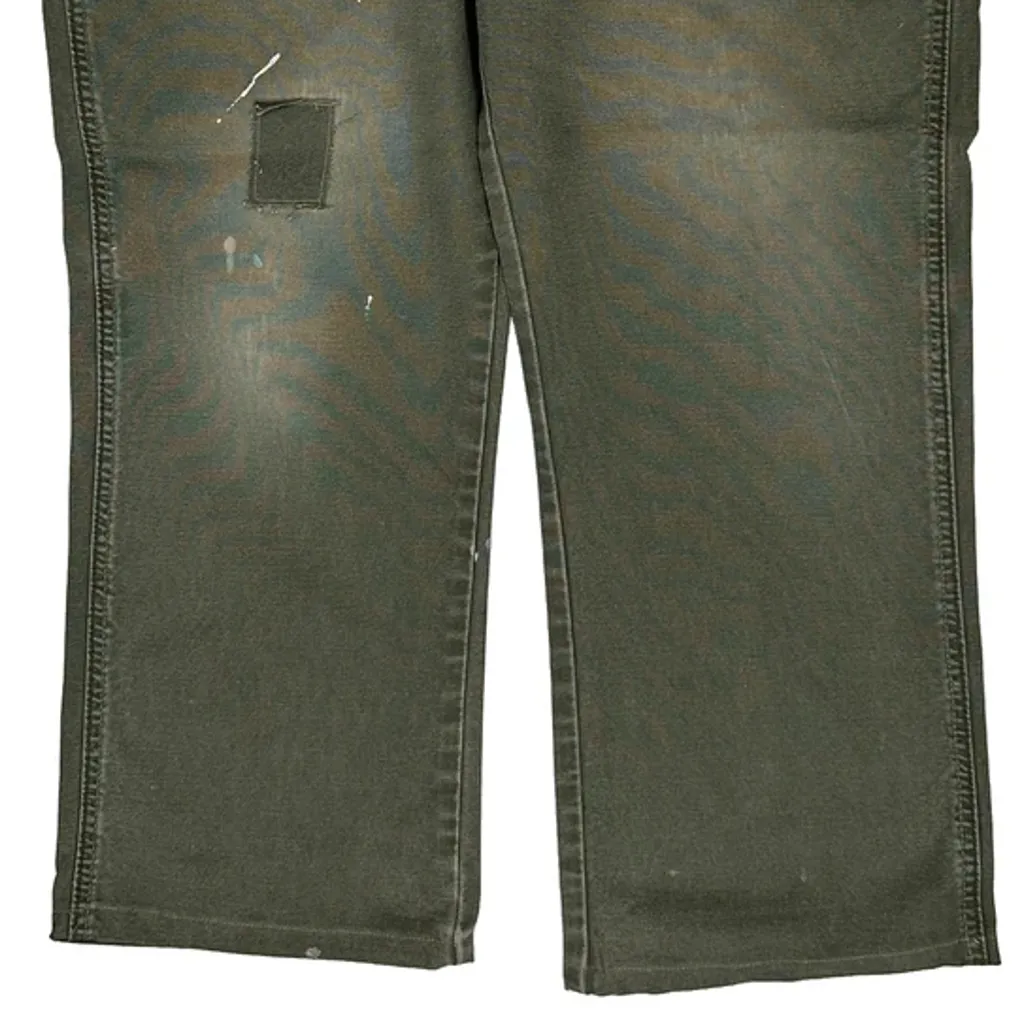 Dickies Cargo Trousers - 38W 32L Green Cotton - Image 9