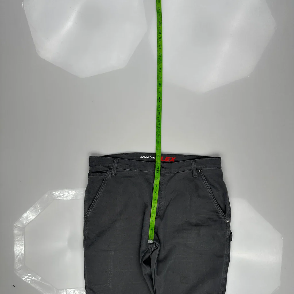 Dickies Cargo Trousers - 36W 33L Grey Cotton - Image 5