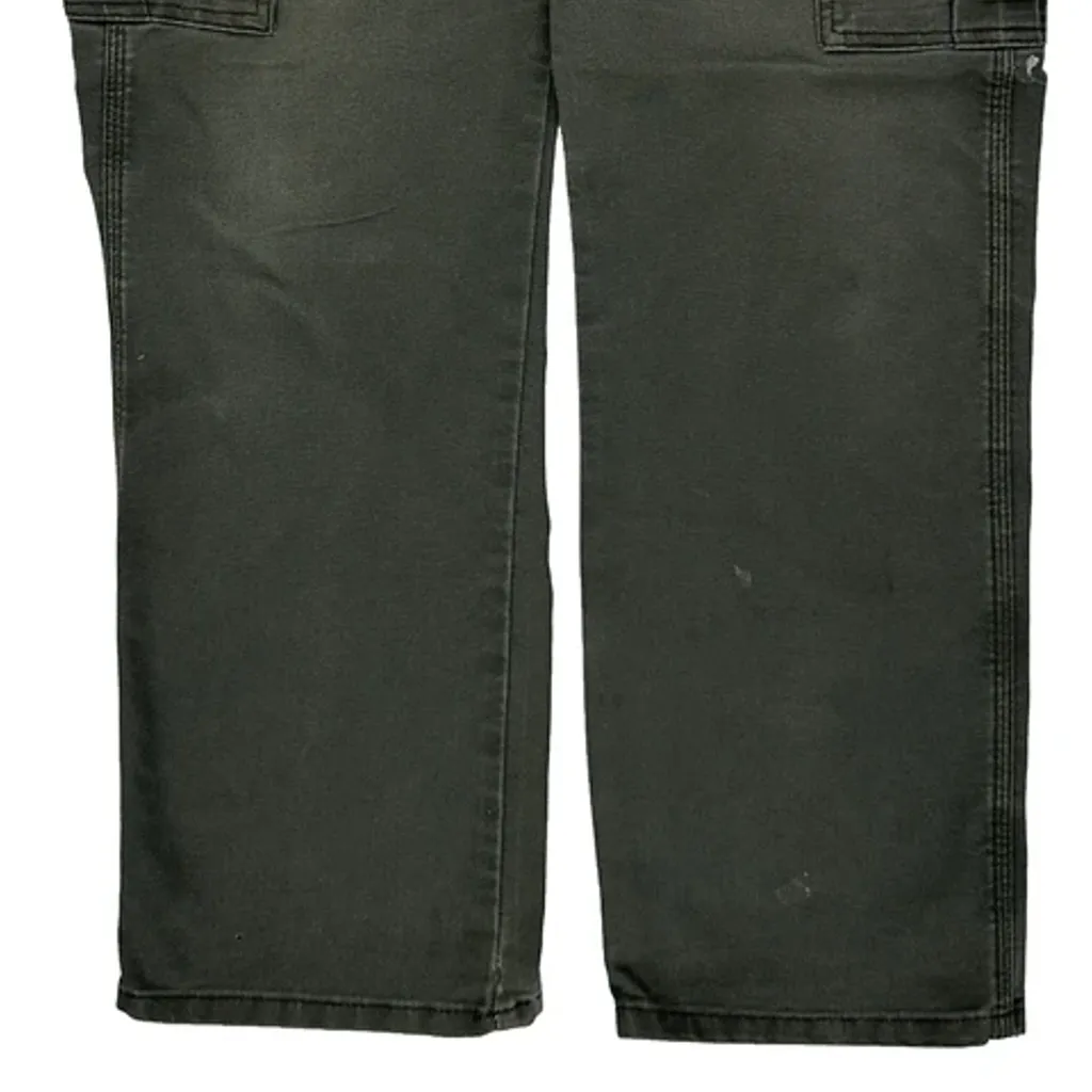 Dickies Cargo Trousers - 36W 30L Grey Cotton Blend - Image 10