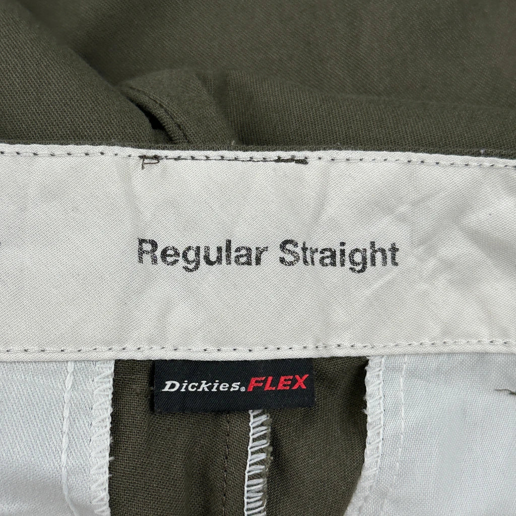 Dickies Cargo Trousers - 32W 32L Khaki Polyester Blend - Image 6