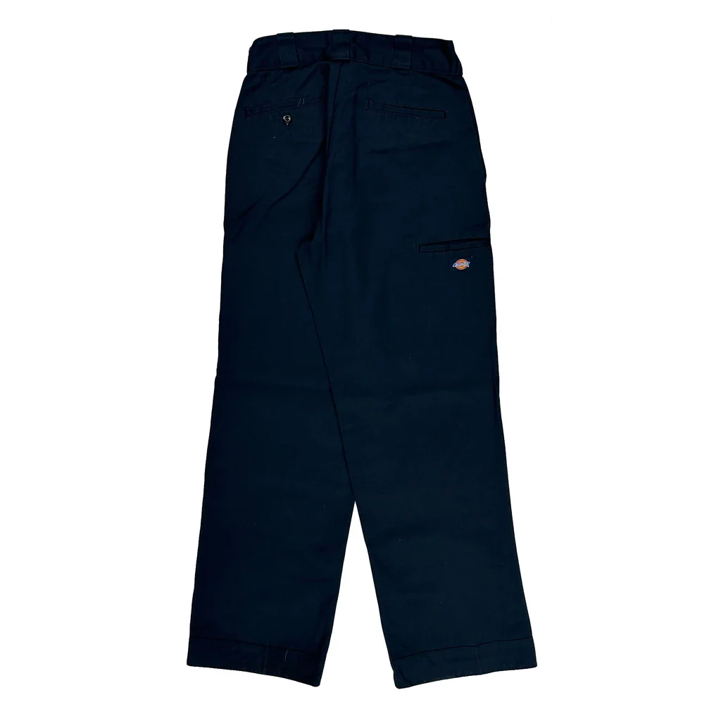 Dickies Cargo Trousers - 30W 30L Navy Cotton Blend