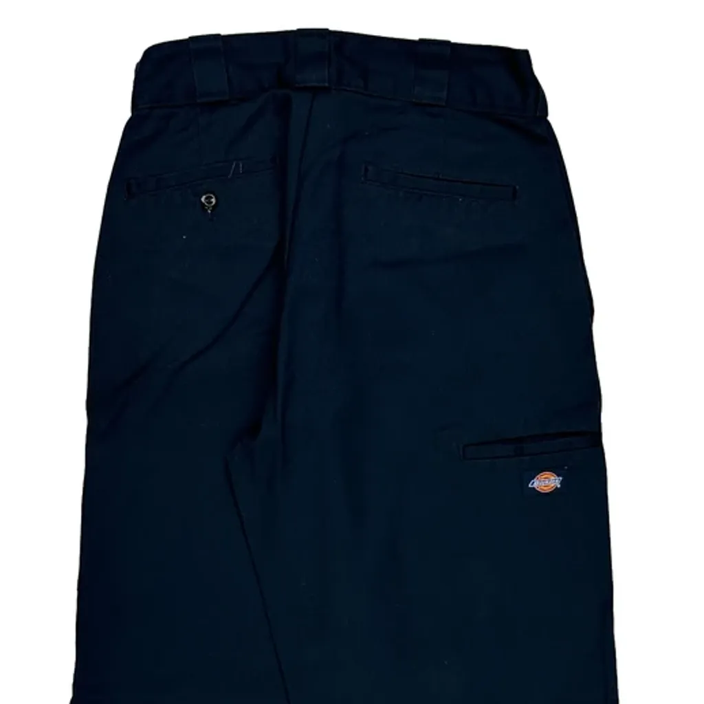 Dickies Cargo Trousers - 30W 30L Navy Cotton Blend - Image 6