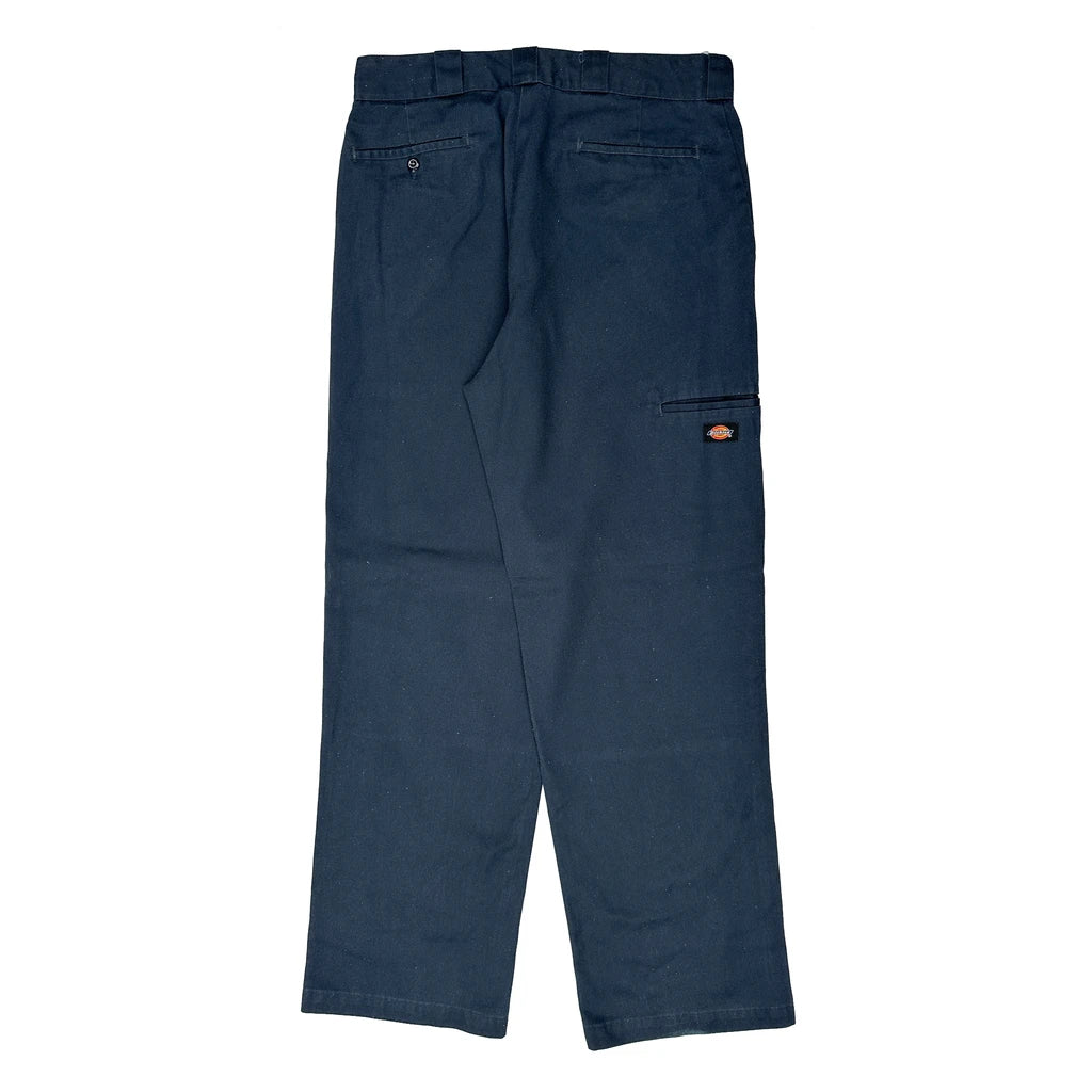 Dickies Loose Fit Cargo Trousers - 34W 34L Navy Cotton