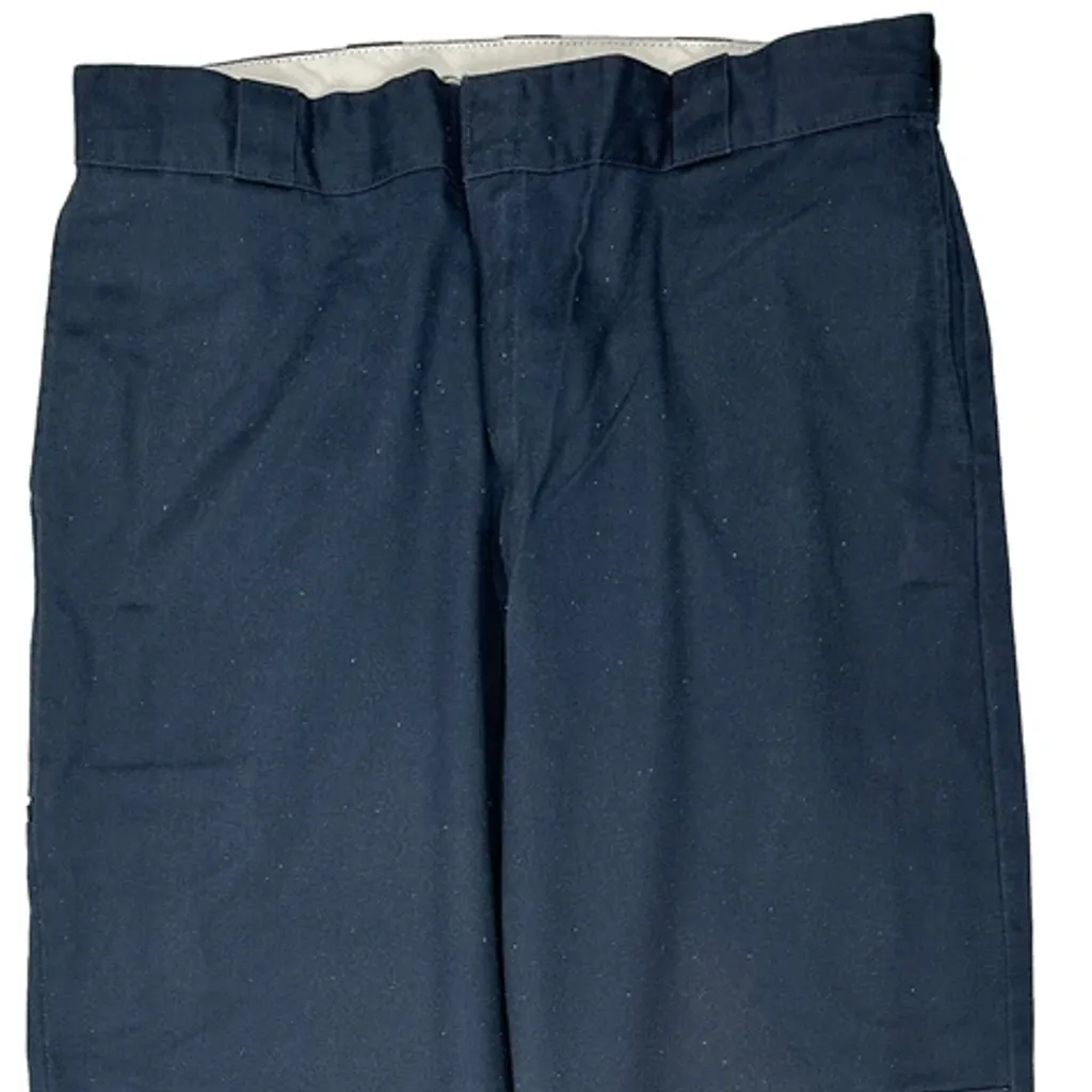 Dickies Loose Fit Cargo Trousers - 34W 34L Navy Cotton - Image 8