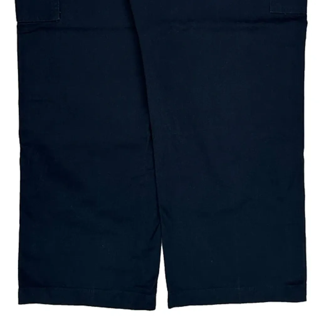 Dickies Cargo Trousers - 36W 29L Navy Polyester Blend - Image 7