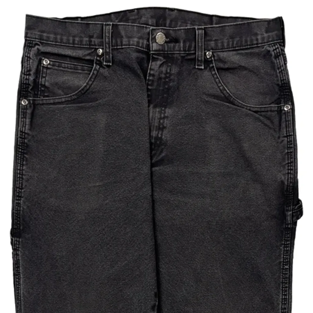 Dickies Carpenter Jeans - 33W 31L Black Cotton - Image 10