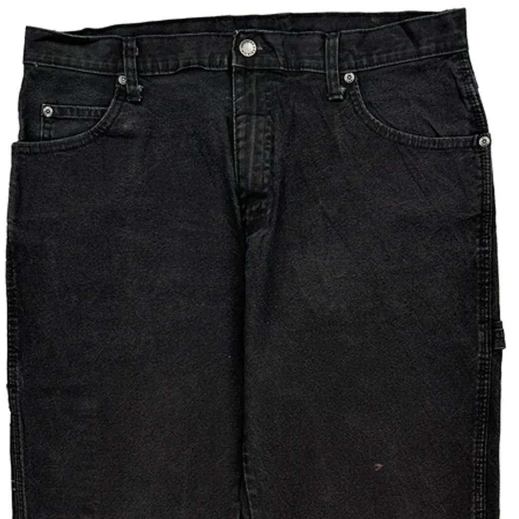 Dickies Carpenter Jeans - 34W 34L Black Cotton - Image 11