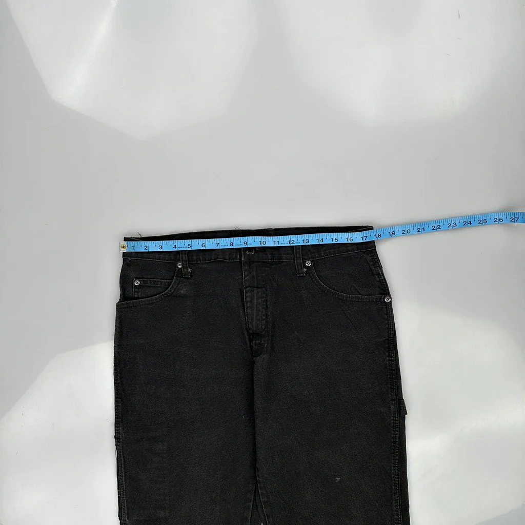 Dickies Carpenter Jeans - 34W 34L Black Cotton - Image 3