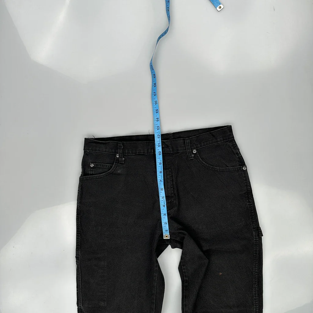 Dickies Carpenter Jeans - 34W 34L Black Cotton - Image 4