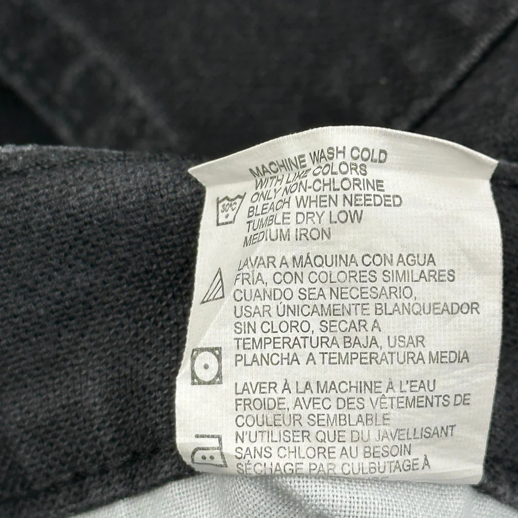 Dickies Carpenter Jeans - 34W 34L Black Cotton - Image 7
