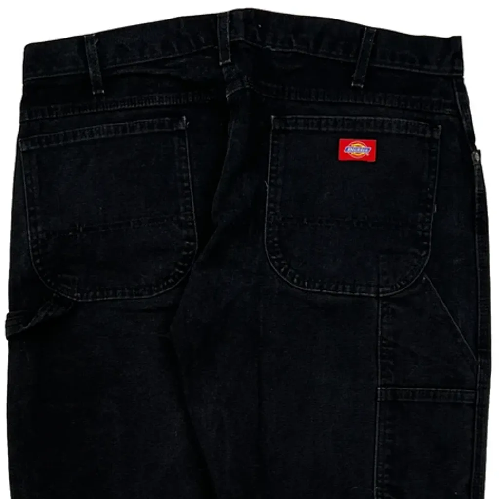 Dickies Carpenter Jeans - 36W 30L Black Cotton - Image 7