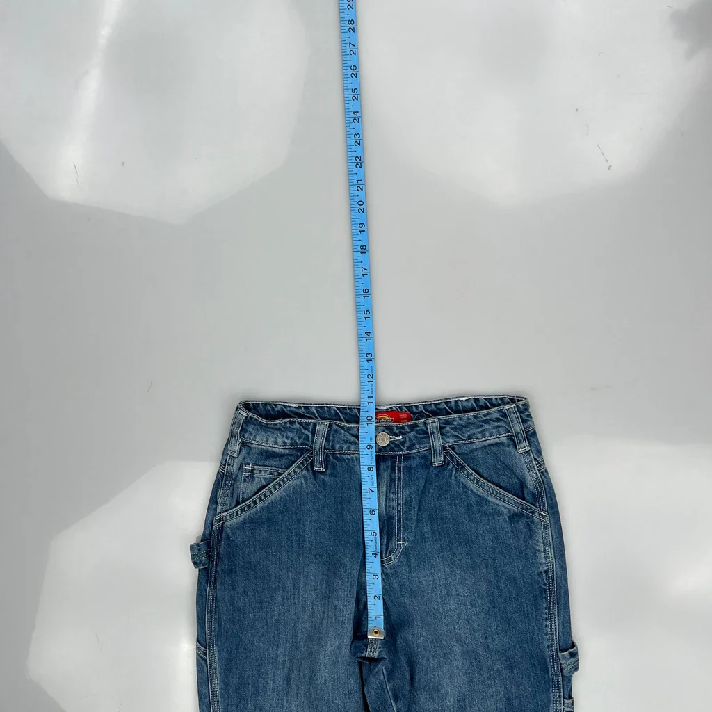 Dickies Carpenter Jeans - 28W 30L Blue Denim - Image 4