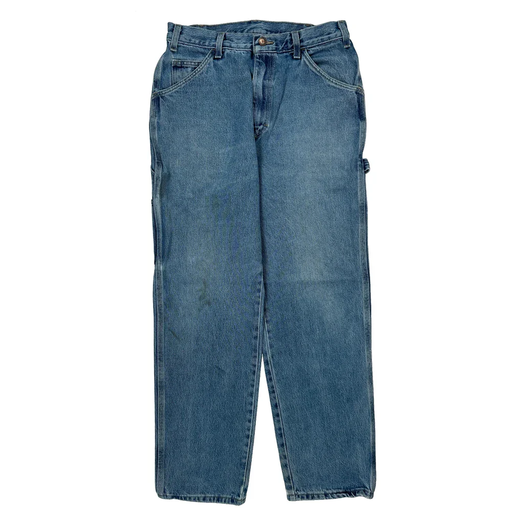 Dickies Carpenter Jeans - 28W 30L Blue Cotton - Image 2