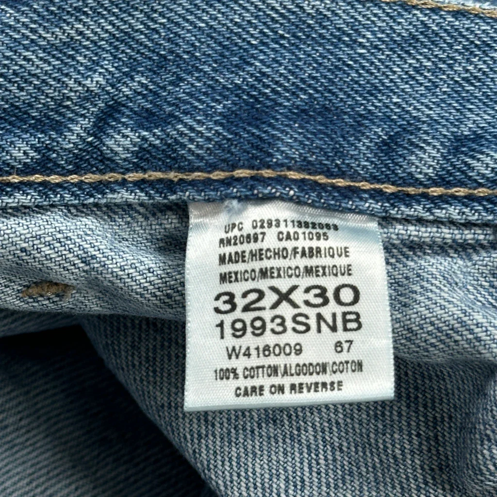 Dickies Carpenter Jeans - 28W 30L Blue Cotton - Image 6