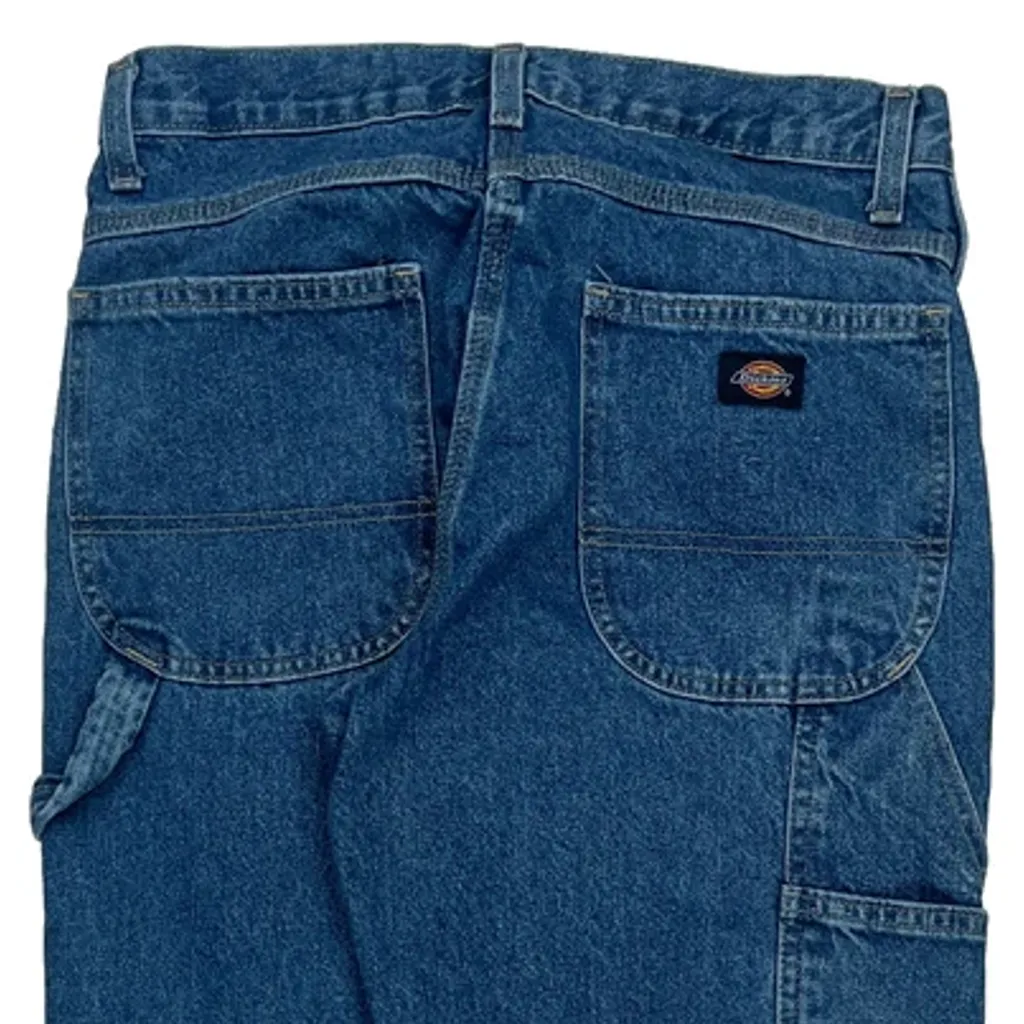 Dickies Carpenter Jeans - 29W 32L Blue Cotton - Image 7
