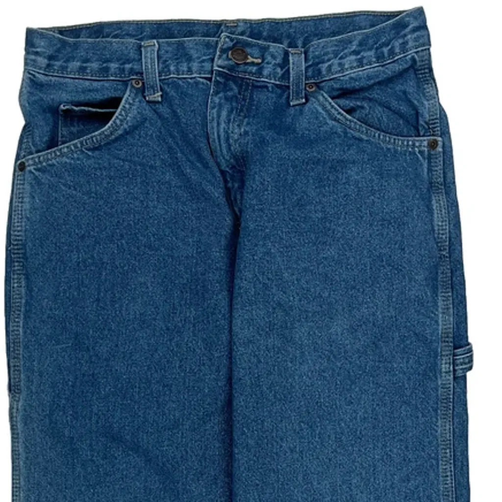 Dickies Carpenter Jeans - 29W 32L Blue Cotton - Image 9