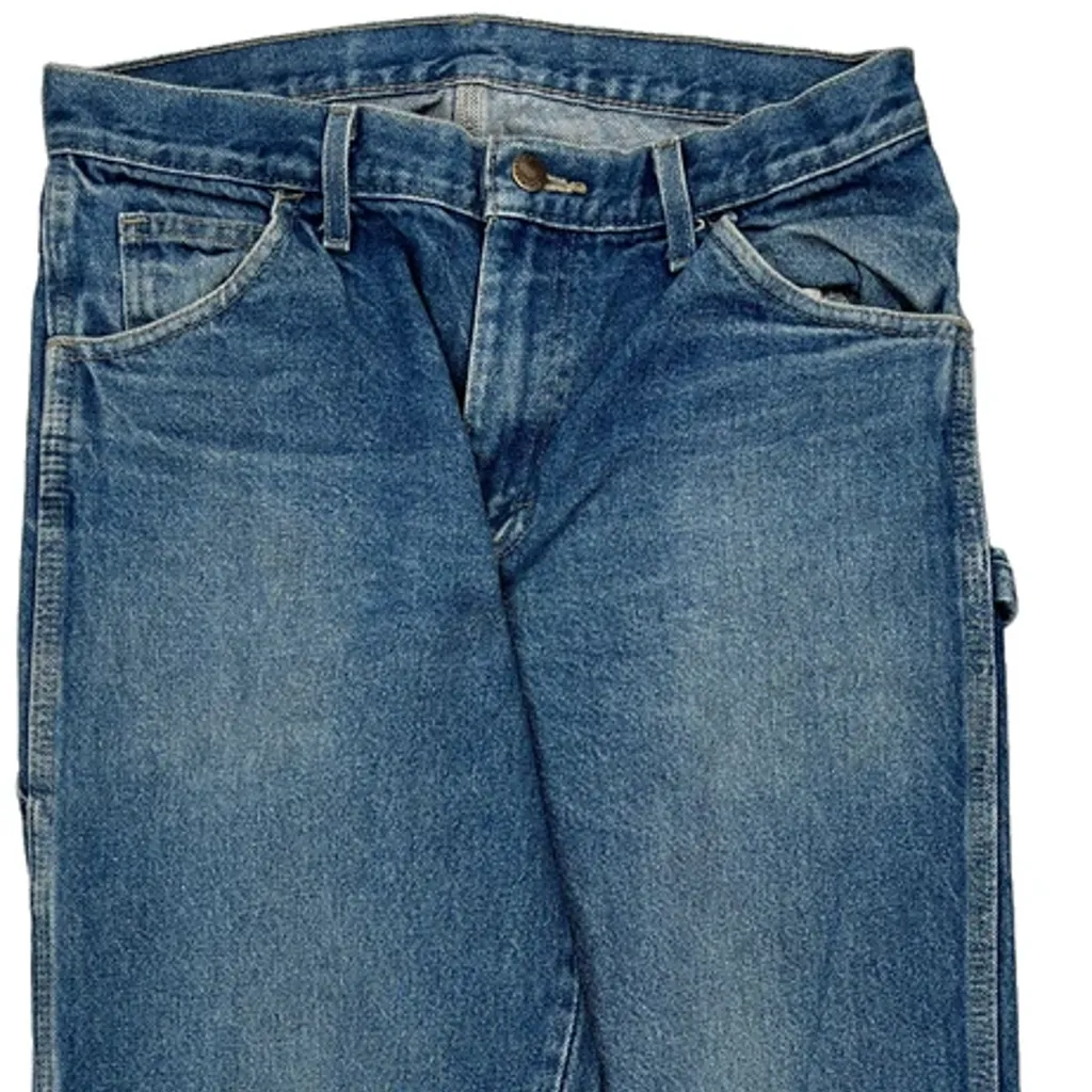Dickies Carpenter Jeans - 30W 30L Blue Cotton - Image 9