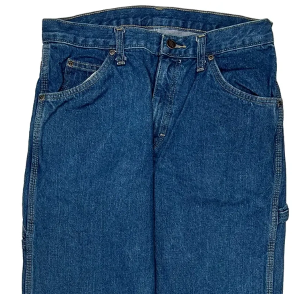Dickies Carpenter Jeans - 30W 32L Blue Cotton - Image 10