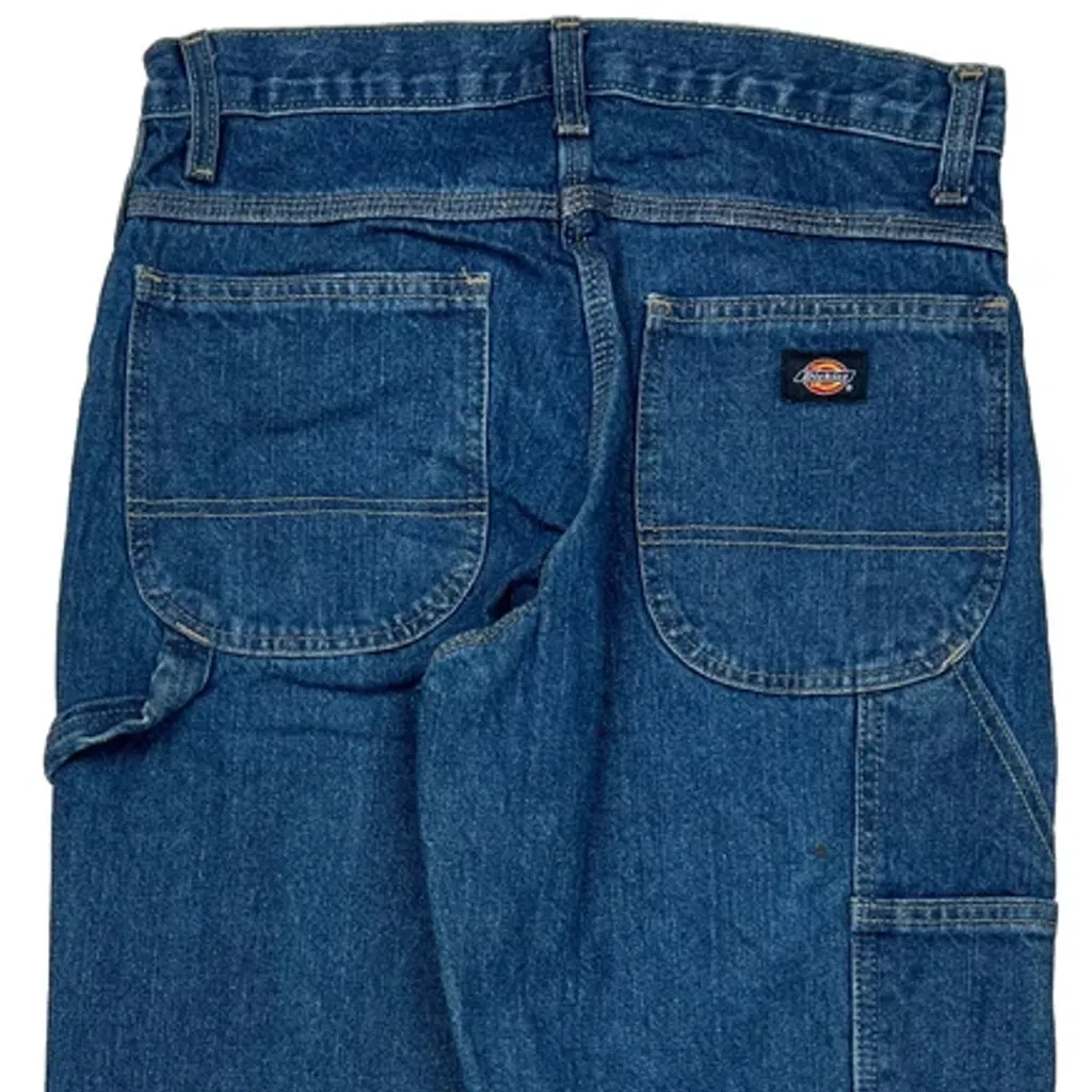 Dickies Carpenter Jeans - 30W 32L Blue Cotton - Image 8