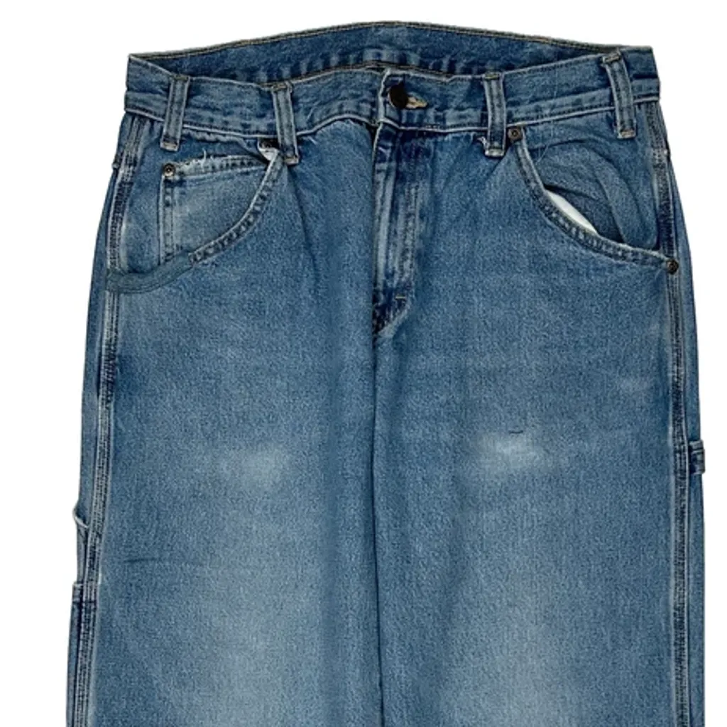 Dickies Carpenter Jeans - 30W 32L Blue Denim - Image 10