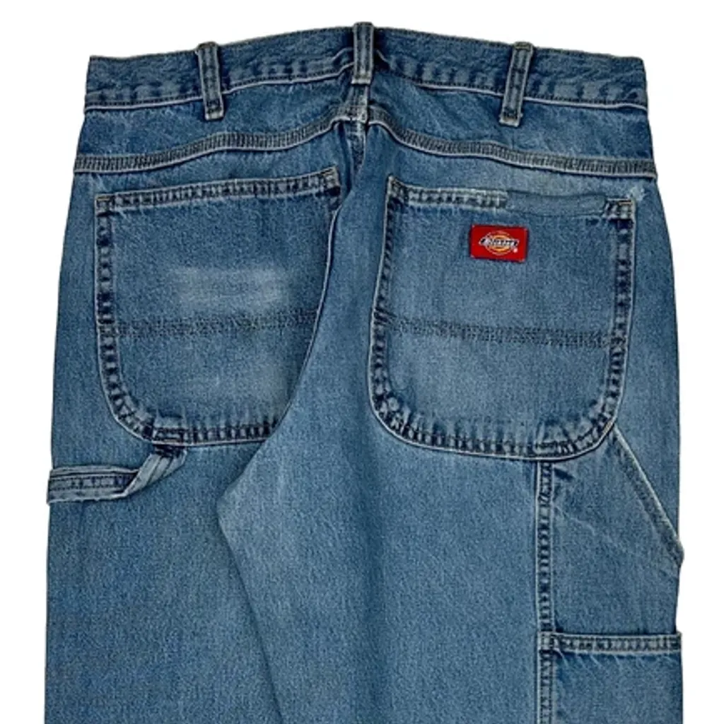 Dickies Carpenter Jeans - 30W 32L Blue Denim - Image 8