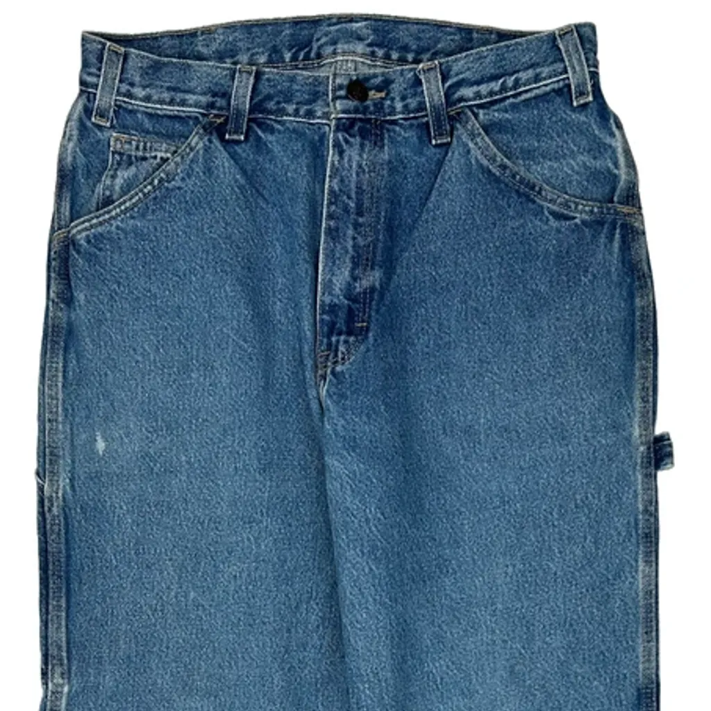 Dickies Carpenter Jeans - 30W 31L Blue Cotton - Image 9