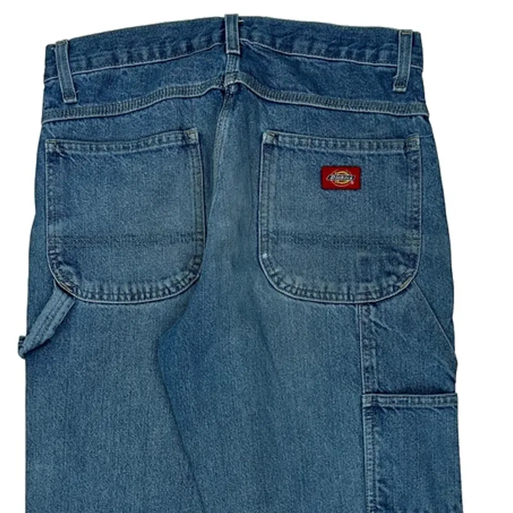 Dickies Carpenter Jeans - 30W 32L Blue Denim - Image 6