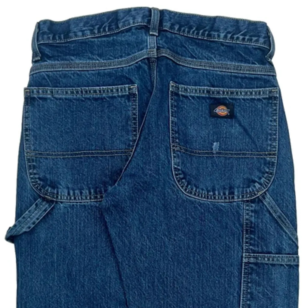 Dickies Carpenter Jeans - 30W 34L Blue Denim - Image 7