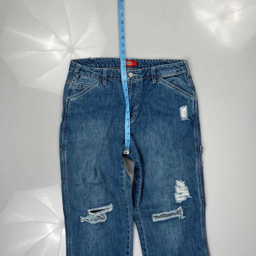 Dickies Carpenter Jeans - 31W 31L Blue Denim - Image 4