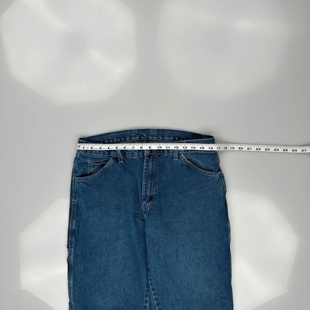 Dickies Carpenter Jeans - 32W 29L Blue Cotton - Image 3
